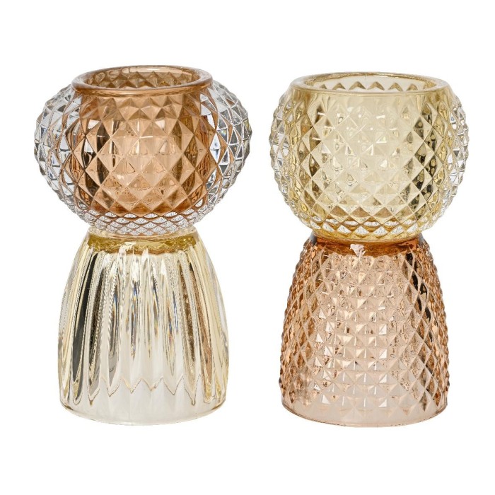 PORTACANDELA VETRO H13 D9 TRAS